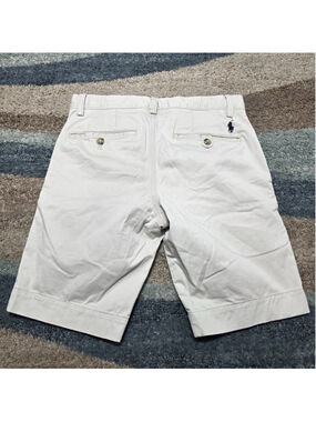 Polo Ralph Lauren Shorts Mens 29 Beige Slim Stretch Chino